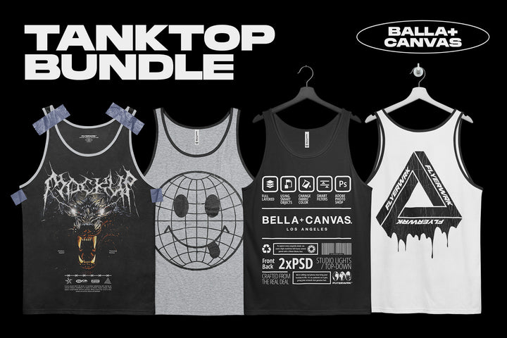 Bella+Canvas 3480 Tanktop Bundle