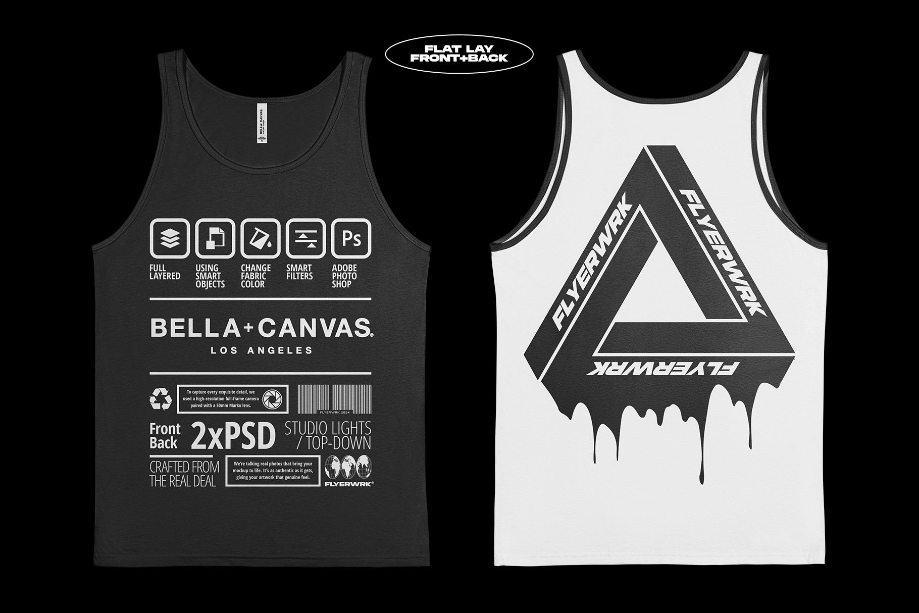 Bella+Canvas 3480 Tanktop Bundle