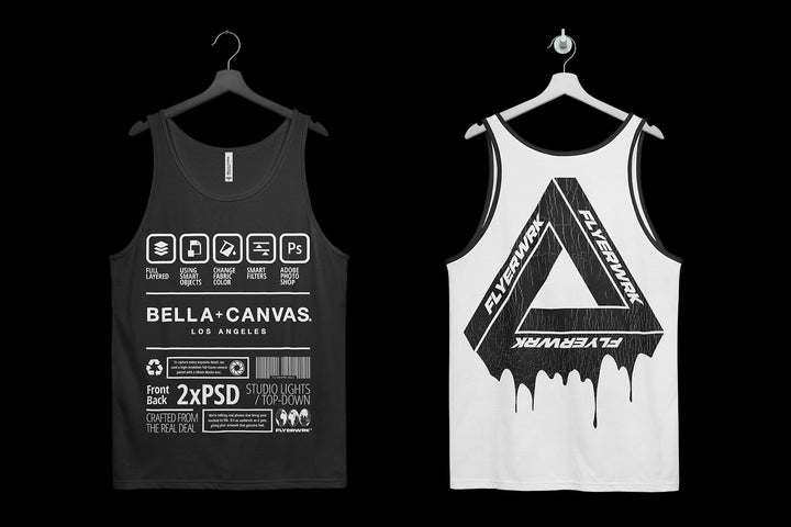 Bella+Canvas 3480 Tanktop Mockup - Hanging