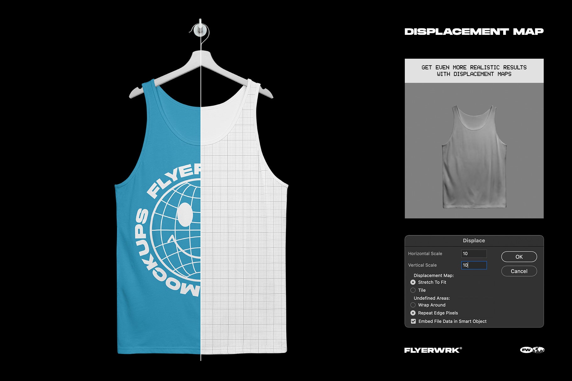 Bella+Canvas 3480 Tanktop Mockup - Hanging